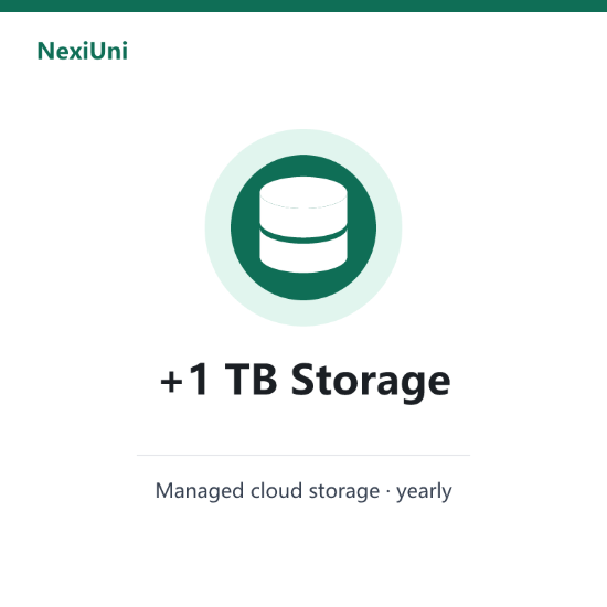 Picture of Extra Storage — +1 TB