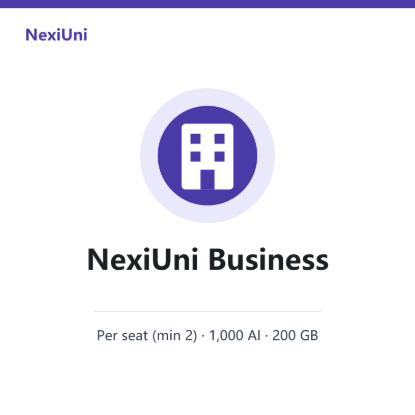 Picture of NexiUni Business (per seat, Annual)