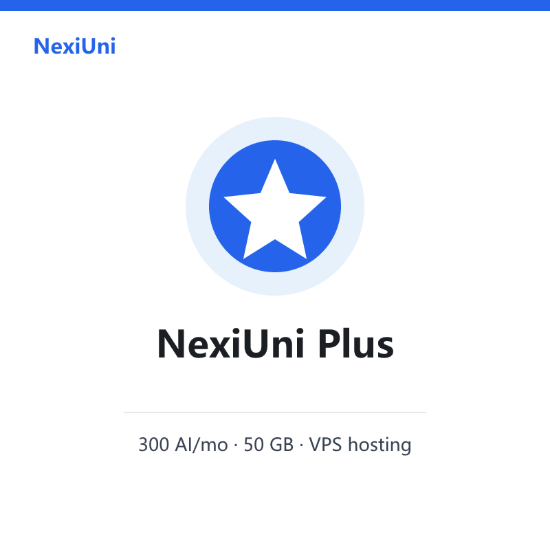 Picture of NexiUni Plus (Monthly)